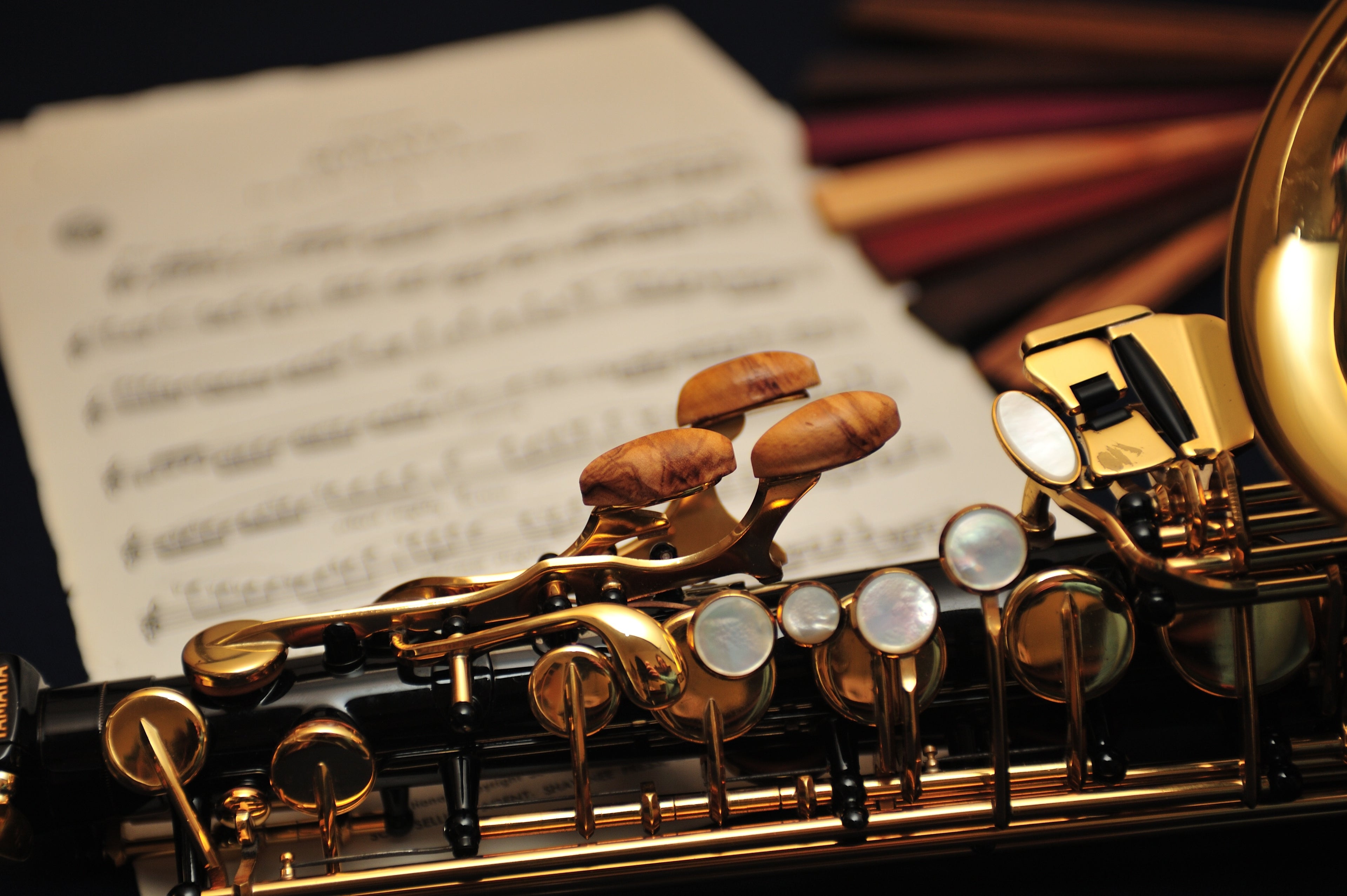 Saxophone Palm Key Risers (Sets of 3)