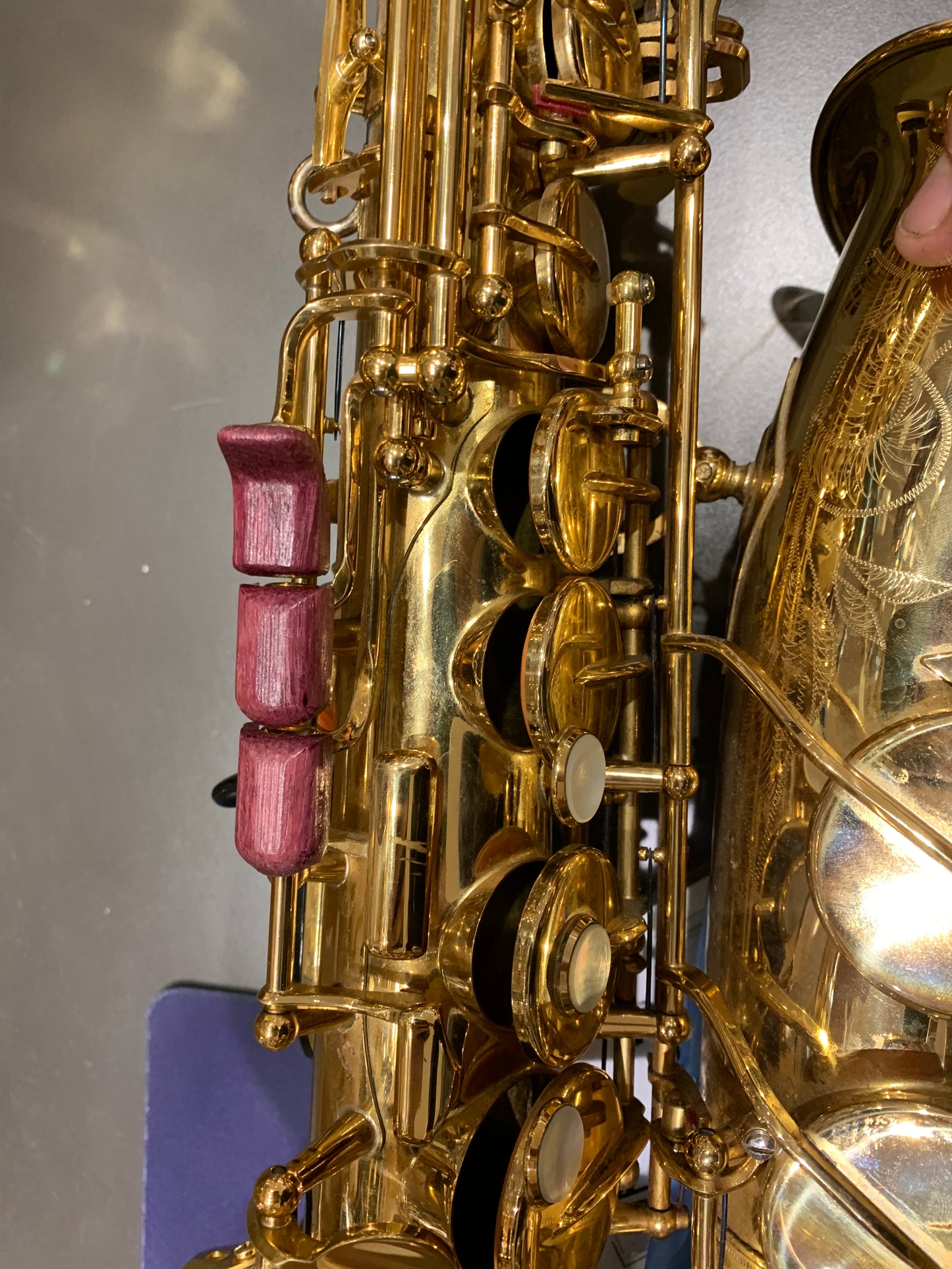Saxophone Palm Key Risers