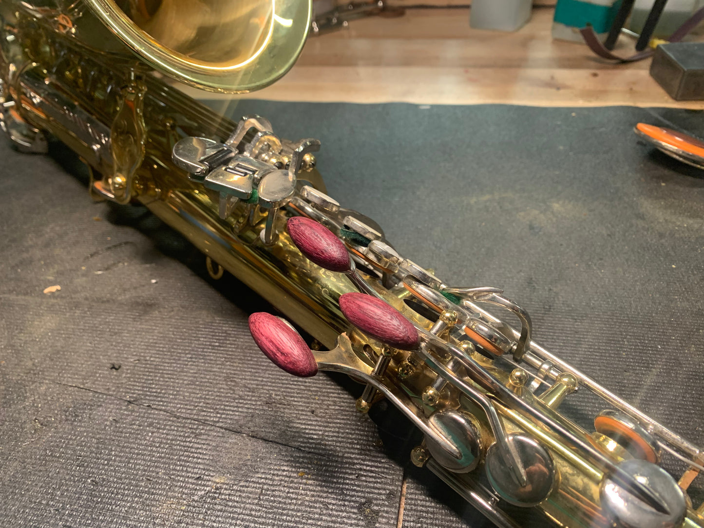 Saxophone Palm Key Risers
