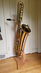 Saxophone Stand in Solid Wood