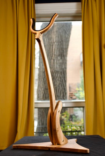 Saxophone Stand in Solid Wood