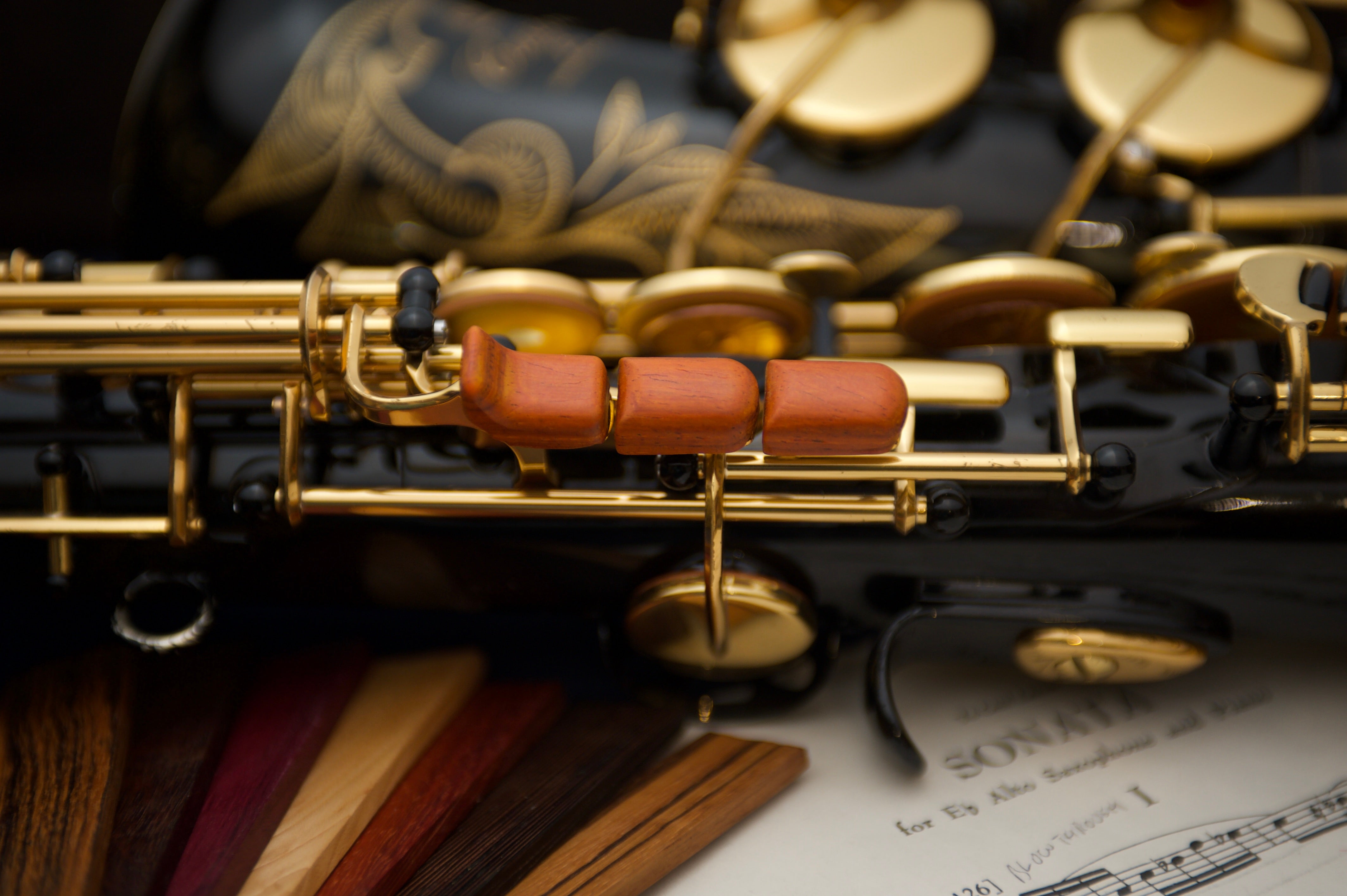 Saxophone Side Key Risers (set of 3) – Wood & Winds