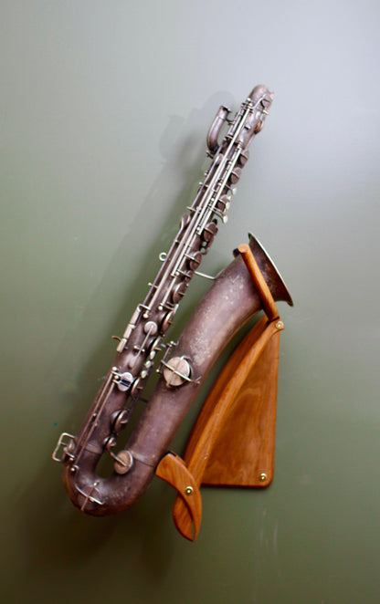 The Wall Hanger - Saxophone Wall Stand - Wood & Winds