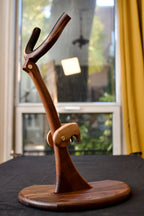Saxophone Stand in Solid Wood