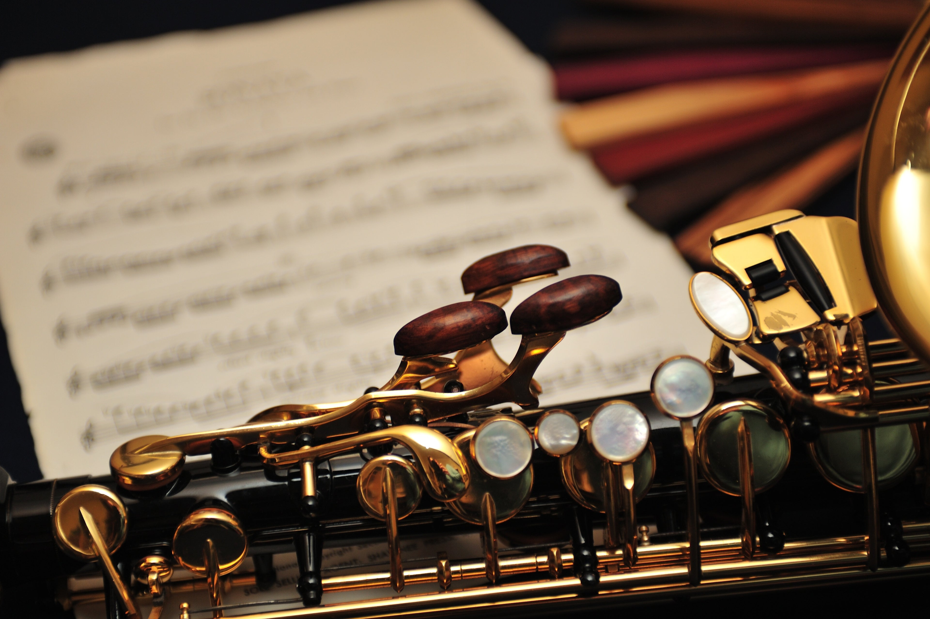 Saxophone Palm Key Risers (Sets of 3)