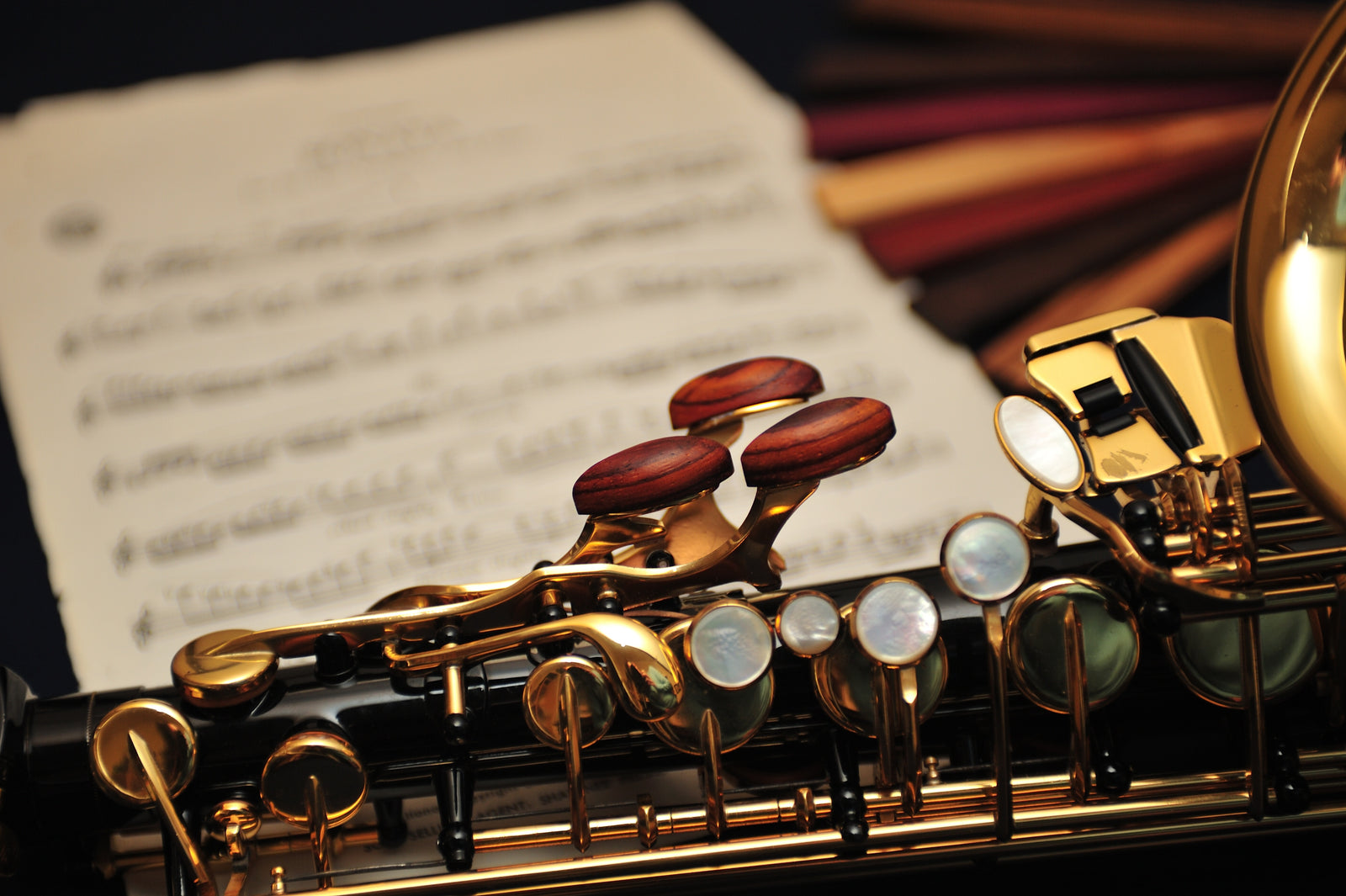 Saxophone Palm Key Risers (Sets of 3) – Wood & Winds