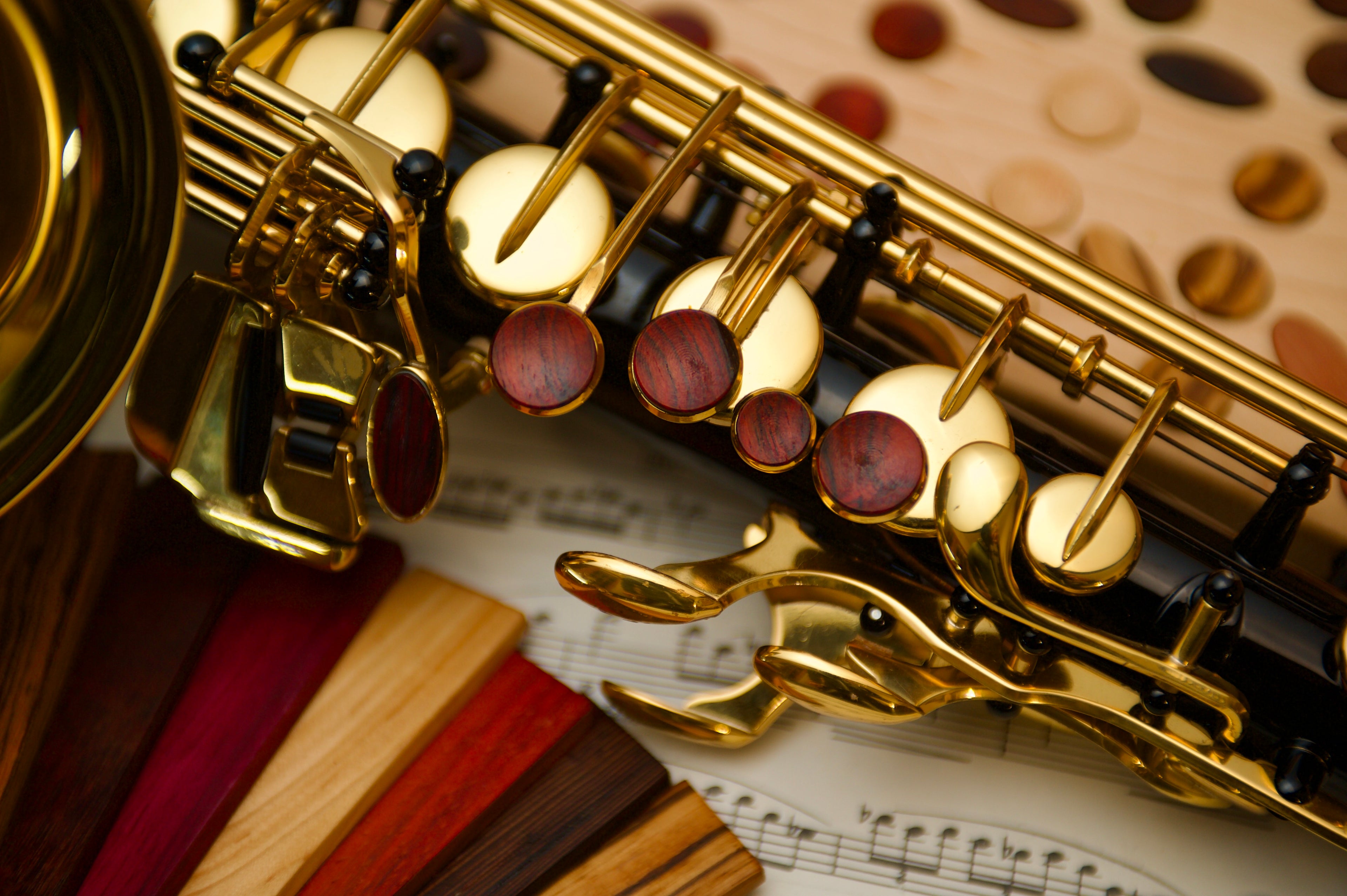 cocobolo pearls for saxophone