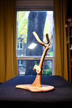 Saxophone Stand in Solid Wood