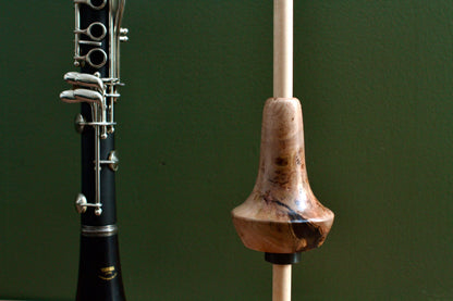 Solid Wood Bb Clarinet Stand - Wood & Winds