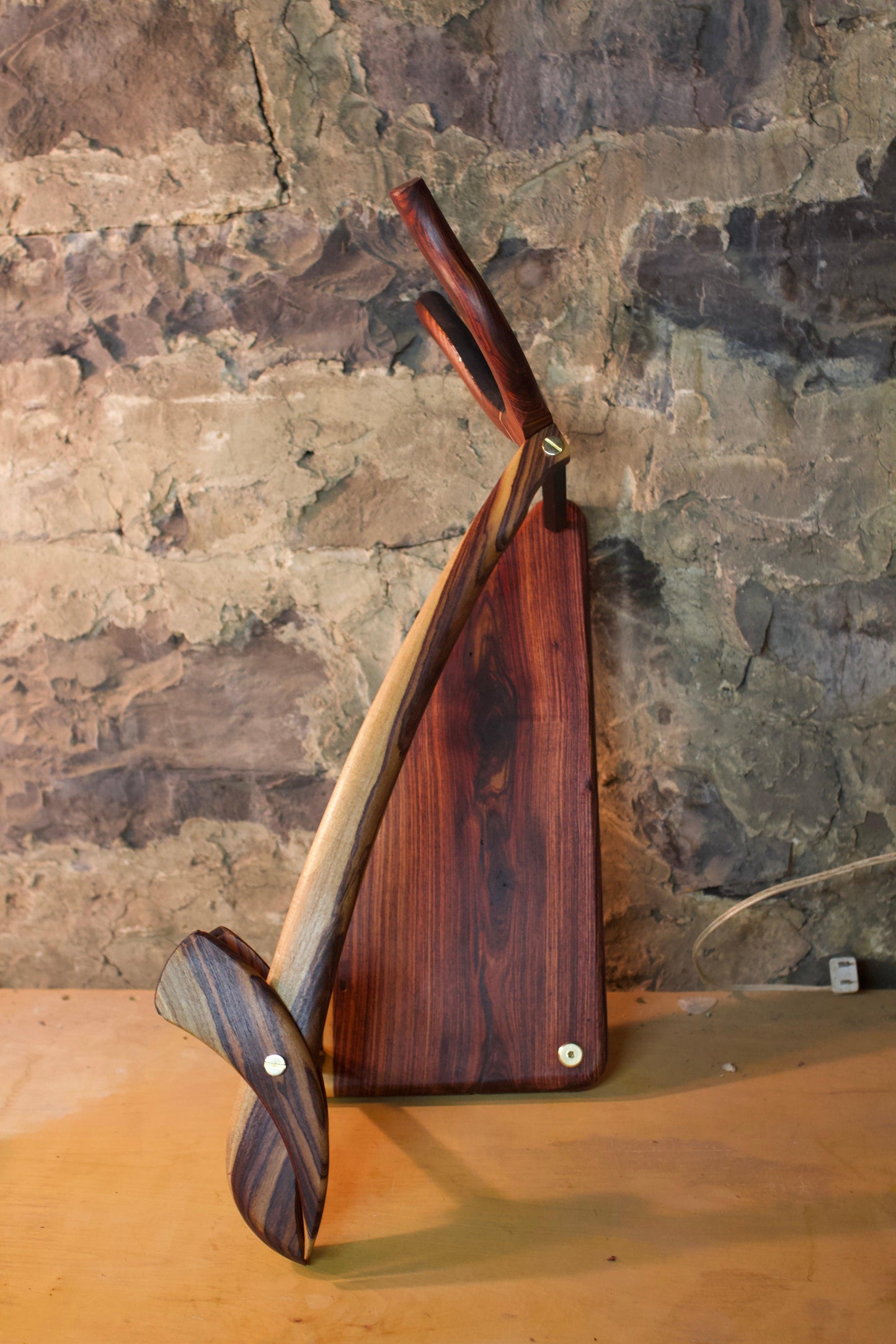 The Wall Hanger - Saxophone Wall Stand - Wood & Winds