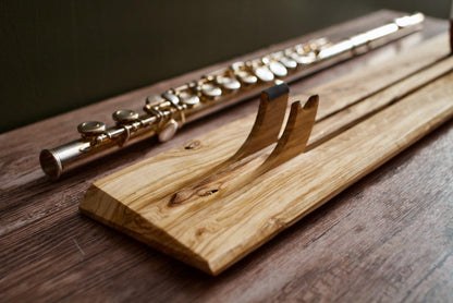 Flute Stand in Solid Wood - Wood & Winds