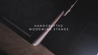 Saxophone Stand in Solid Wood