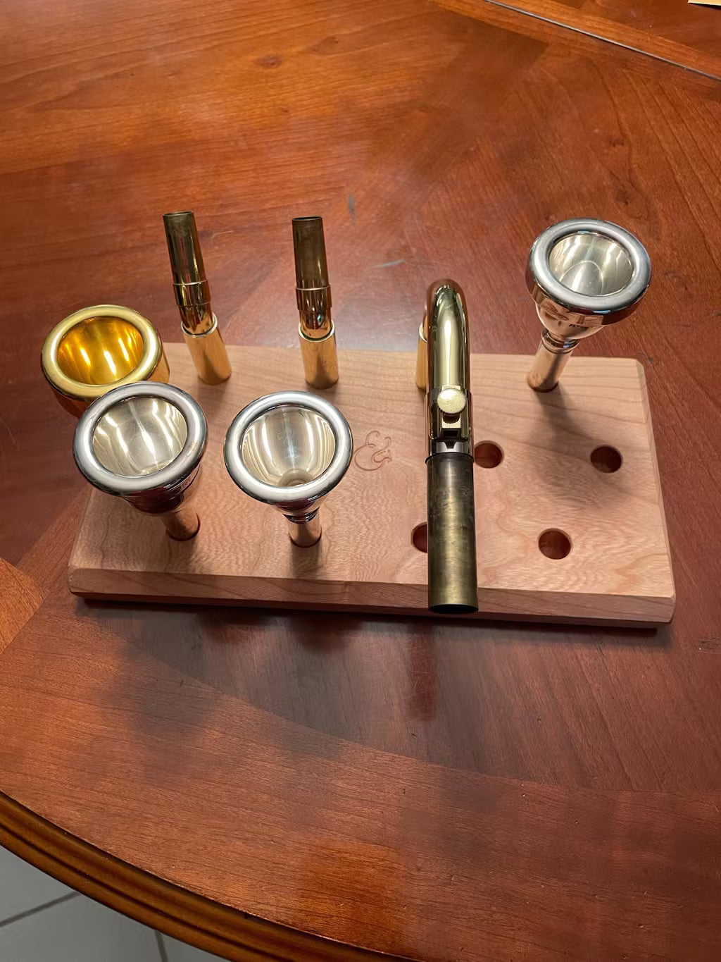 Mouthpiece Stand for Brass Instruments