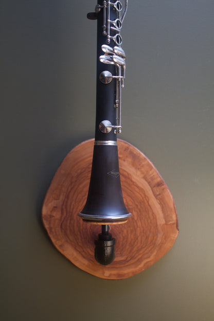 Wall Mounted Bb Clarinet Stand - Wood & Winds