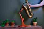Solid Wood Sax Stand - Wood & Winds